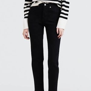 Levi's Wedgie Fit Straight Women's Jeans -- Black